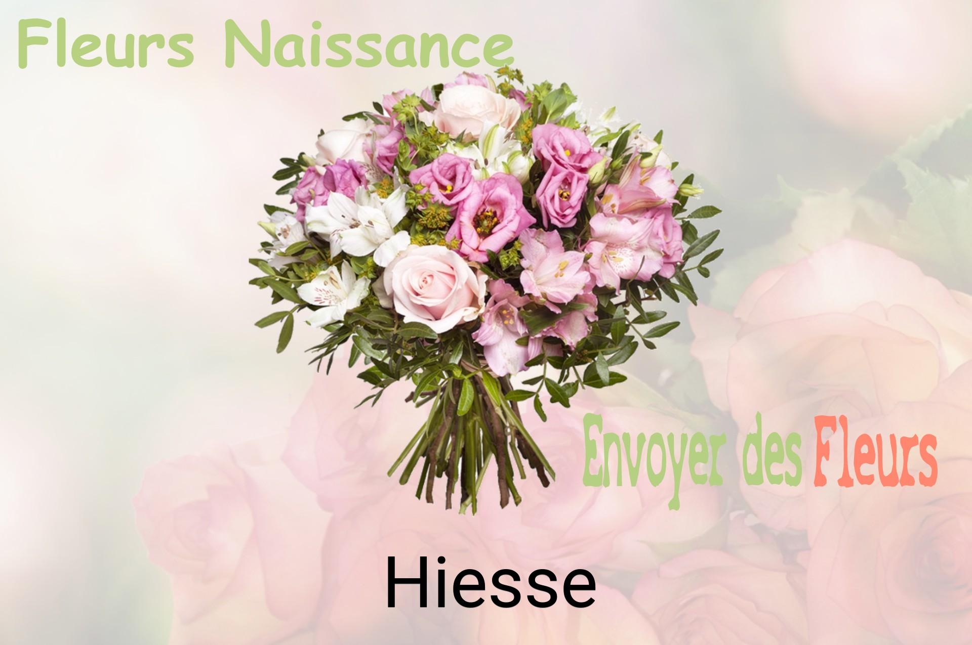 Bouquet de fleurs de naissance livré à Hiesse